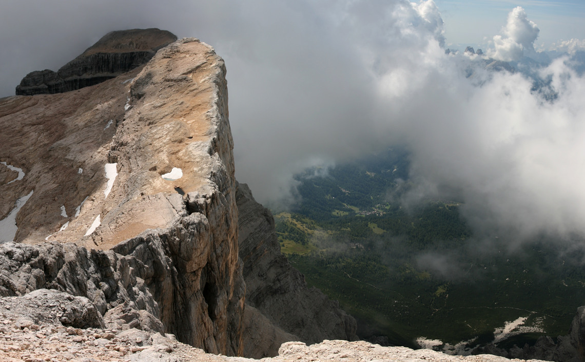 Le Dolomiti viste dalla  vetta del Pelmo