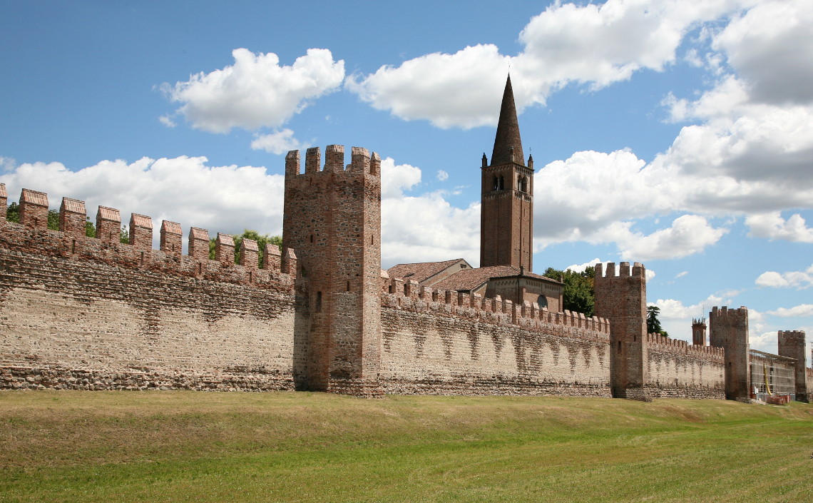 Medieval walls of Montagnana