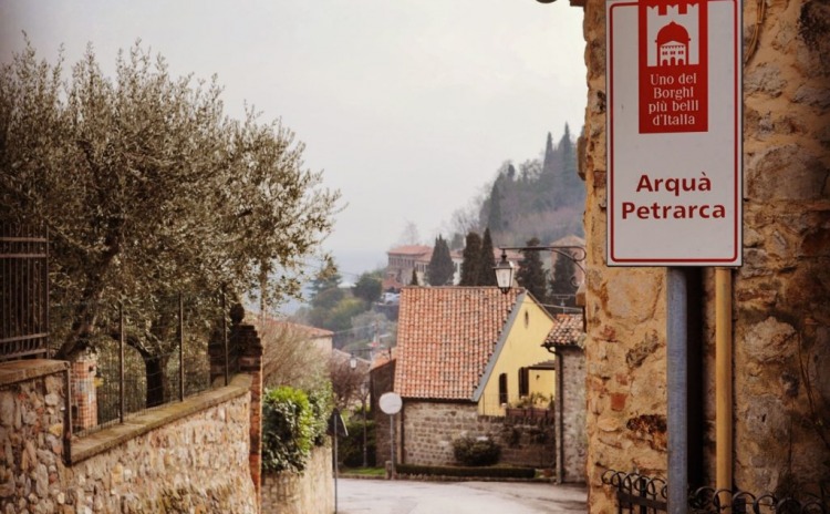 Il borgo di Arquà Petrarca.