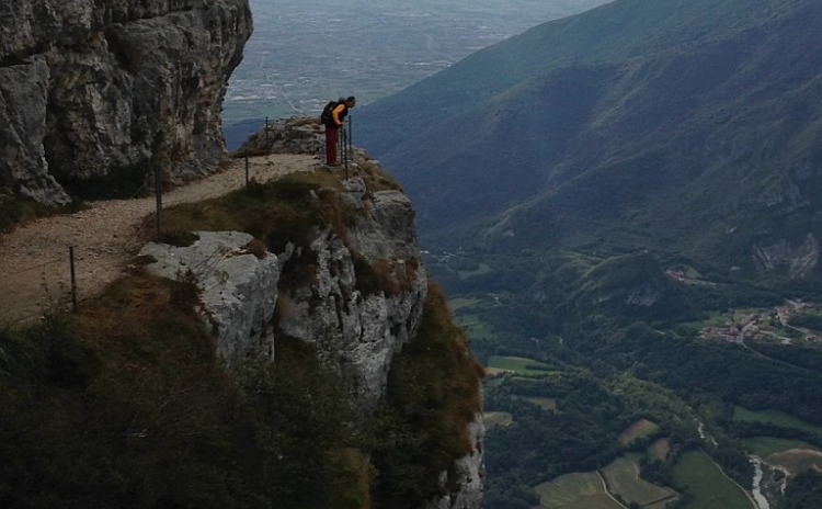 Panorama sulla Valdastico.