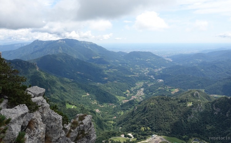 Valli del Pasubio vista dalla Pria Favella.