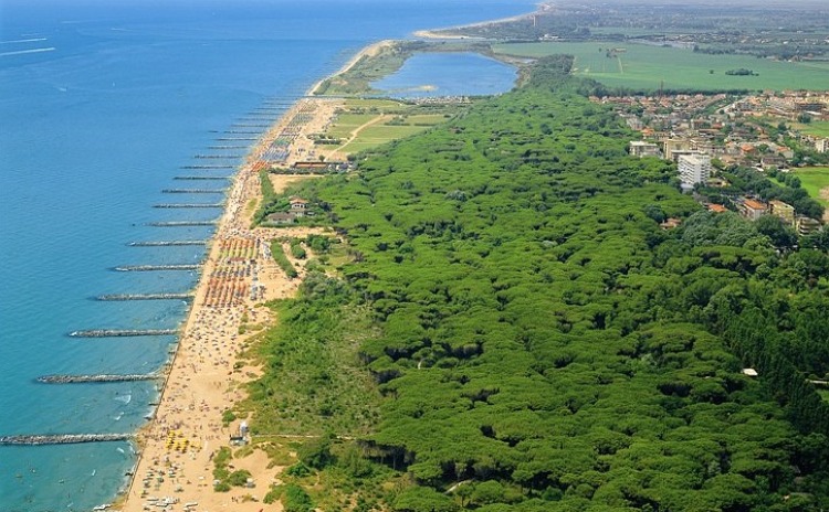 Foto della spieggia di Eraclea.