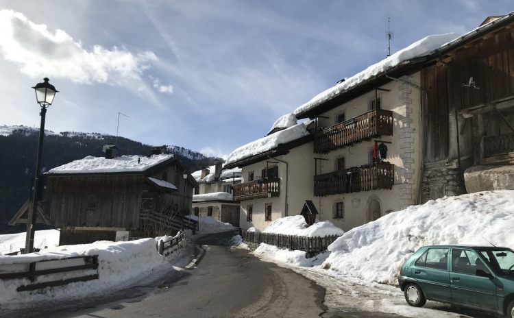 La bellissima frazione di Toffol, Selva di Cadore.